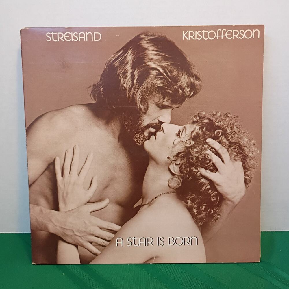 Streisand Kristofferson A Star Is Born Vinyl LP 1976 Columbia Record JS-34403